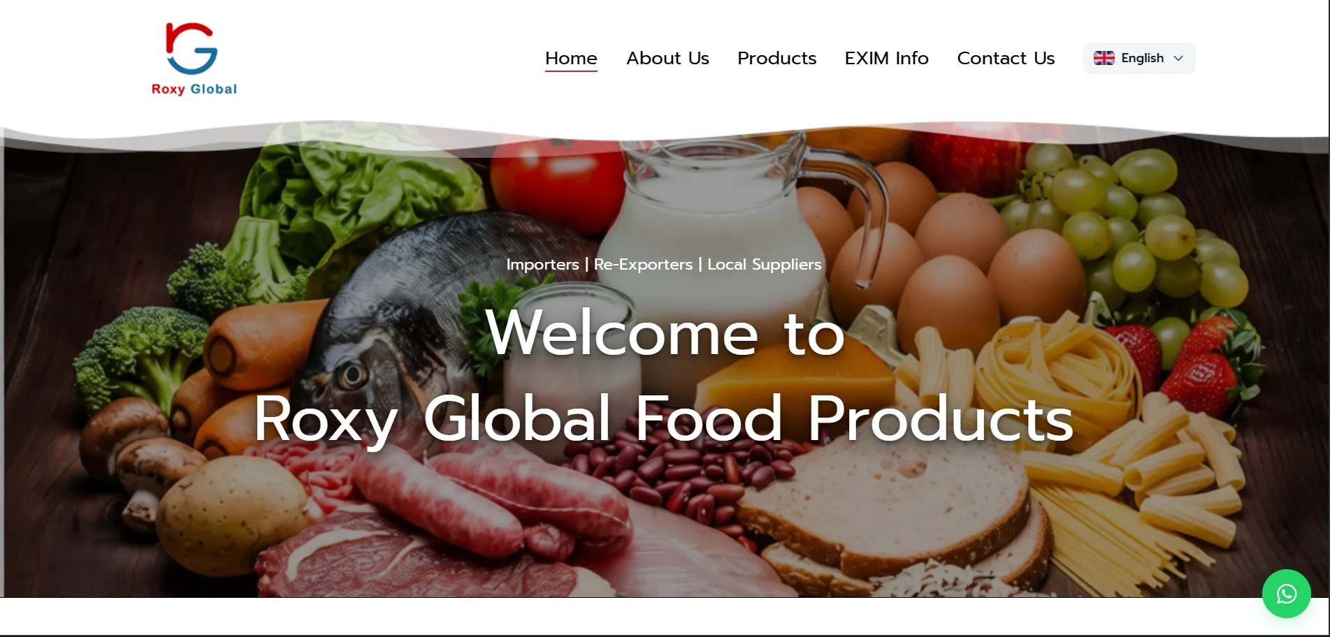 Roxy Global website designed and built by Crayora